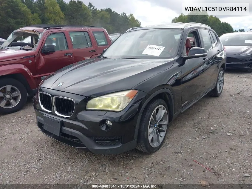 2013 BMW X1 xDrive28I VIN: WBAVL1C51DVR84114 Lot: 40483341