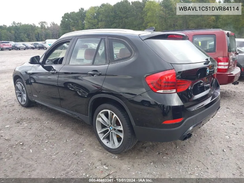 2013 BMW X1 xDrive28I VIN: WBAVL1C51DVR84114 Lot: 40483341