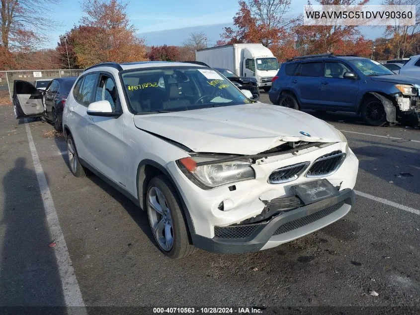 2013 BMW X1 xDrive35I VIN: WBAVM5C51DVV90360 Lot: 40710563