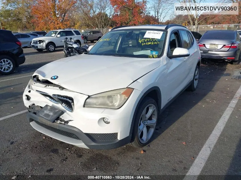 2013 BMW X1 xDrive35I VIN: WBAVM5C51DVV90360 Lot: 40710563