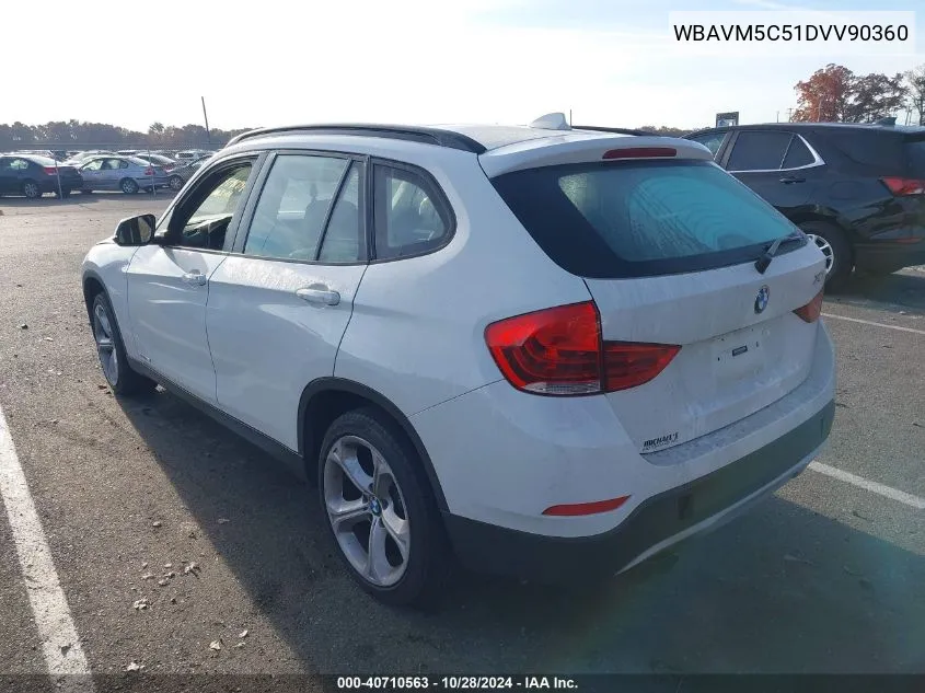 2013 BMW X1 xDrive35I VIN: WBAVM5C51DVV90360 Lot: 40710563