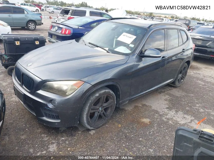 2013 BMW X1 Sdrive28I VIN: WBAVM1C58DVW42821 Lot: 40764407