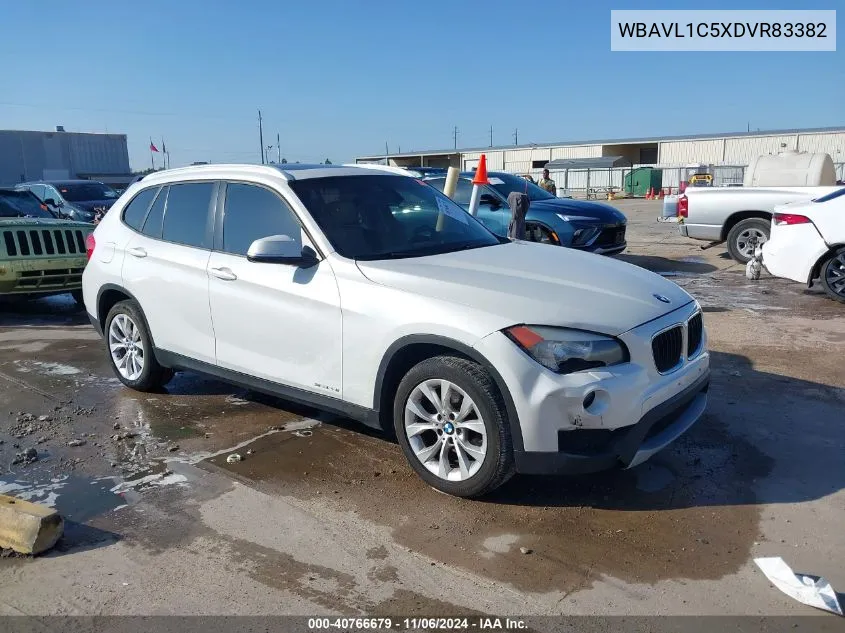 2013 BMW X1 xDrive28I VIN: WBAVL1C5XDVR83382 Lot: 40766679