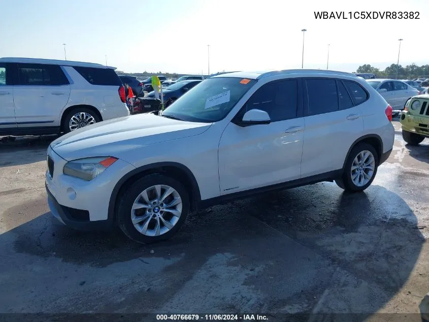 2013 BMW X1 xDrive28I VIN: WBAVL1C5XDVR83382 Lot: 40766679