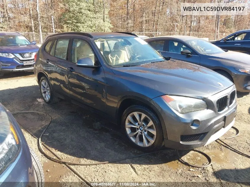 2013 BMW X1 xDrive28I VIN: WBAVL1C59DVR84197 Lot: 40785677