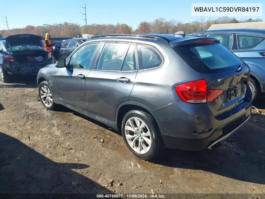 2013 BMW X1 xDrive28I VIN: WBAVL1C59DVR84197 Lot: 40785677