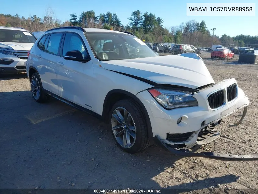 2013 BMW X1 xDrive28I VIN: WBAVL1C57DVR88958 Lot: 40811491