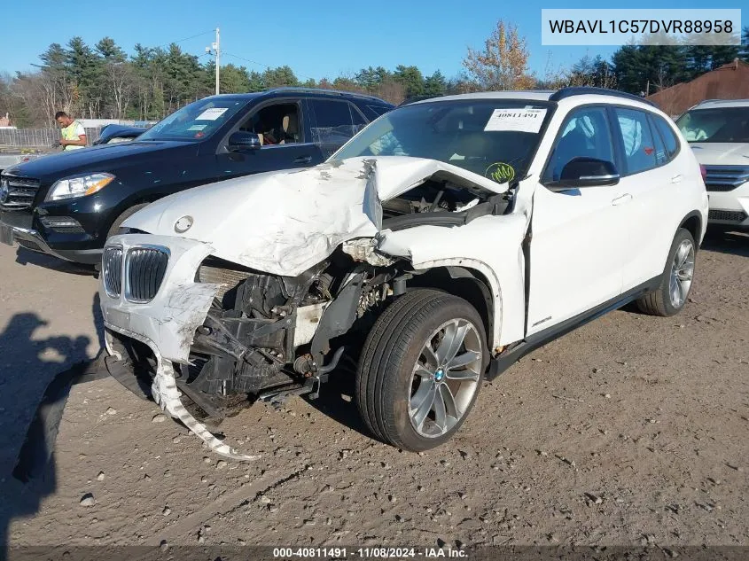 2013 BMW X1 xDrive28I VIN: WBAVL1C57DVR88958 Lot: 40811491