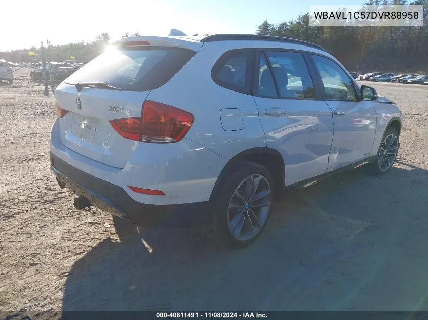 2013 BMW X1 xDrive28I VIN: WBAVL1C57DVR88958 Lot: 40811491