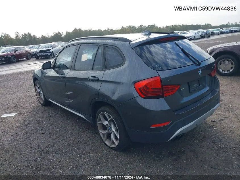 2013 BMW X1 Sdrive28I VIN: WBAVM1C59DVW44836 Lot: 40834078