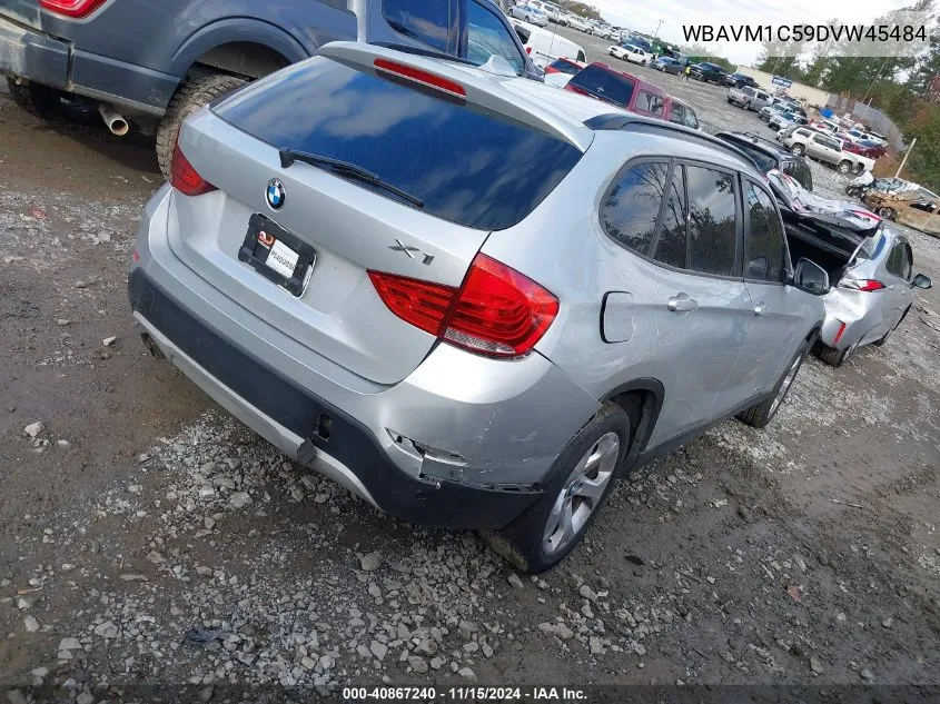 2013 BMW X1 Sdrive28I VIN: WBAVM1C59DVW45484 Lot: 40867240