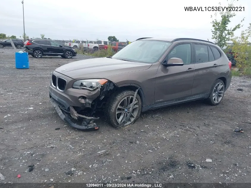 WBAVL1C53EVY20221 2014 BMW X1