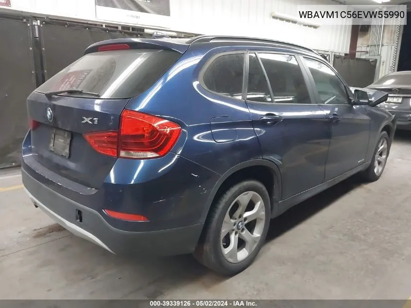 2014 BMW X1 Sdrive28I VIN: WBAVM1C56EVW55990 Lot: 39339126