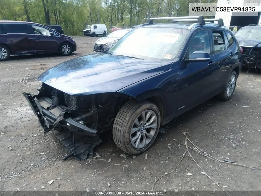 WBAVL1C58EVR94835 2014 BMW X1 xDrive28I