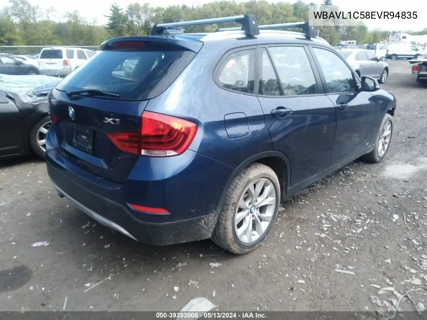 WBAVL1C58EVR94835 2014 BMW X1 xDrive28I