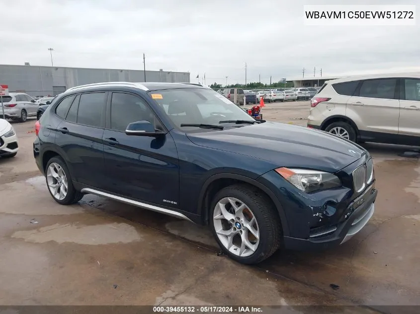 WBAVM1C50EVW51272 2014 BMW X1 Sdrive28I