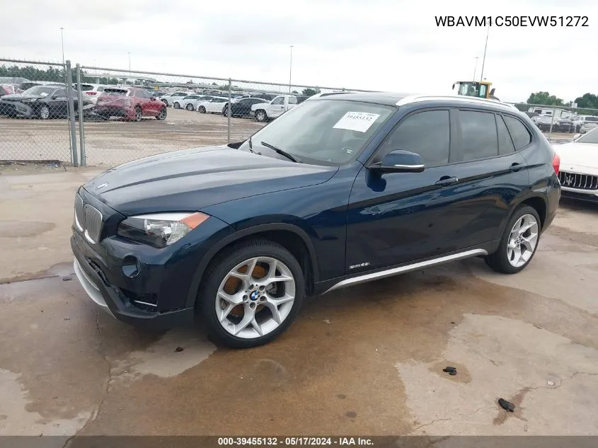 WBAVM1C50EVW51272 2014 BMW X1 Sdrive28I