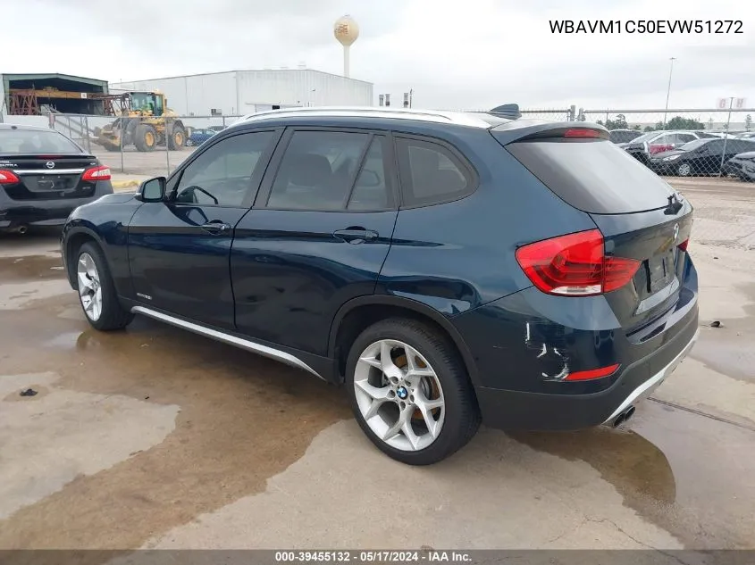 WBAVM1C50EVW51272 2014 BMW X1 Sdrive28I