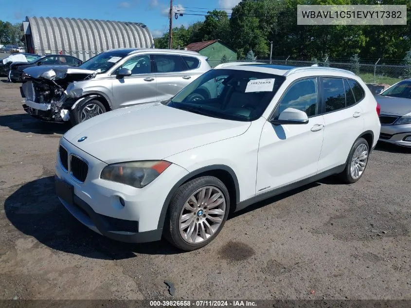 WBAVL1C51EVY17382 2014 BMW X1 xDrive28I