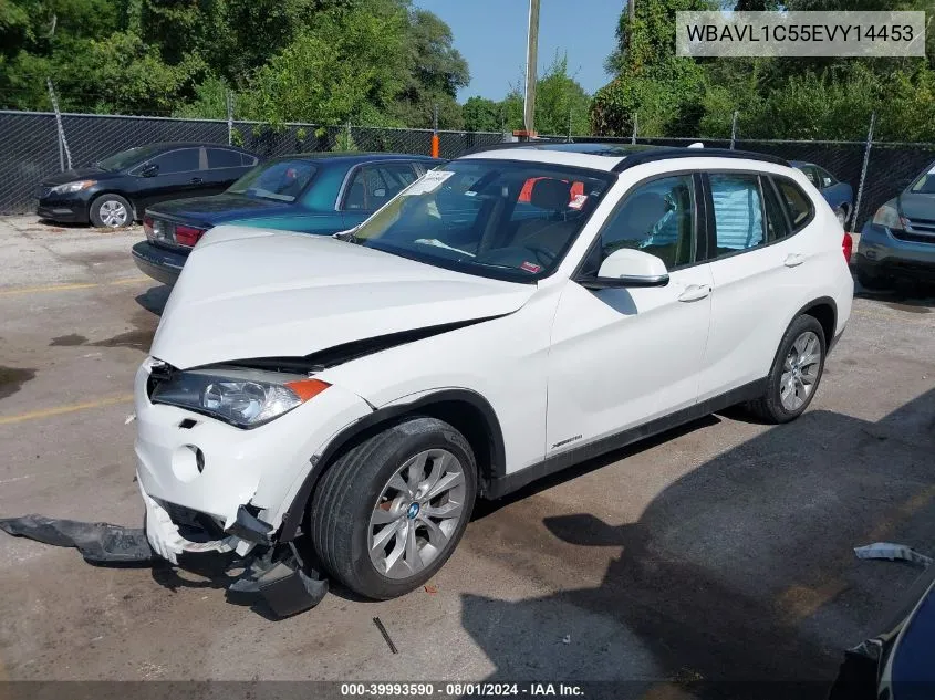 2014 BMW X1 xDrive28I VIN: WBAVL1C55EVY14453 Lot: 39993590