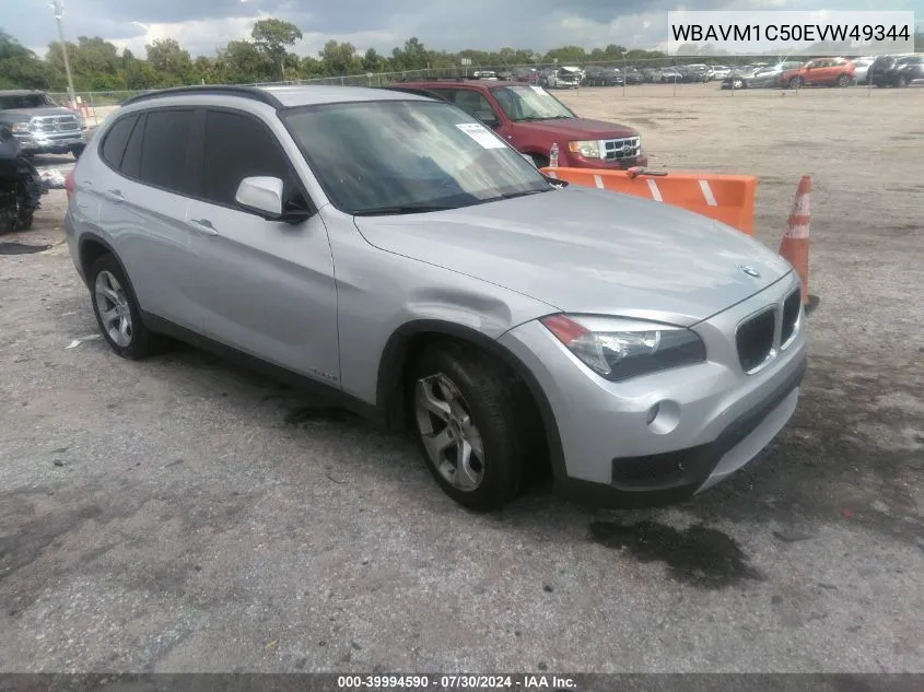 2014 BMW X1 Sdrive28I VIN: WBAVM1C50EVW49344 Lot: 39994590