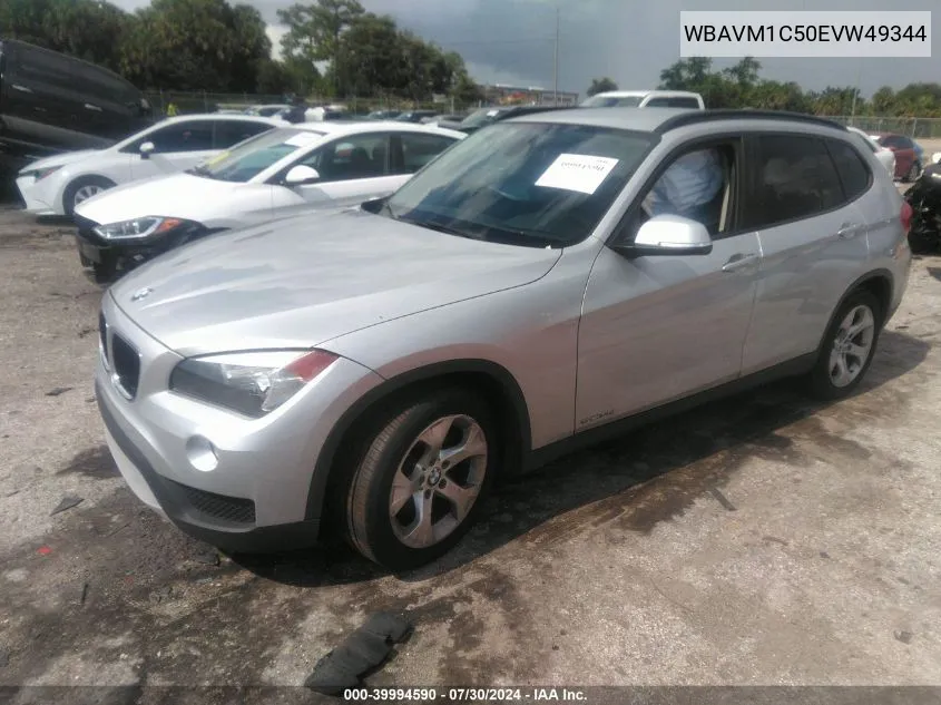 WBAVM1C50EVW49344 2014 BMW X1 Sdrive28I