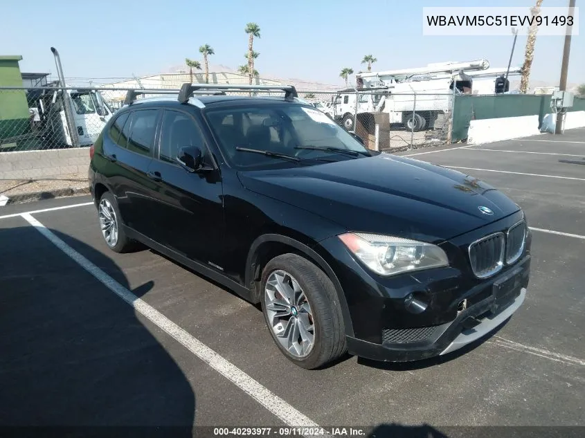 2014 BMW X1 xDrive35I VIN: WBAVM5C51EVV91493 Lot: 40293977