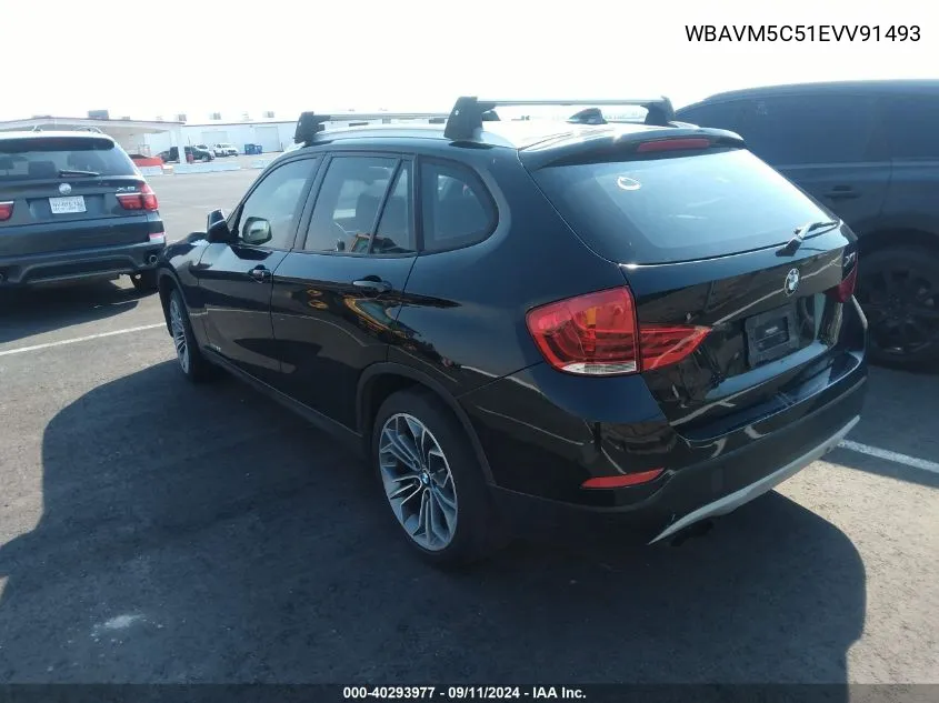 2014 BMW X1 xDrive35I VIN: WBAVM5C51EVV91493 Lot: 40293977