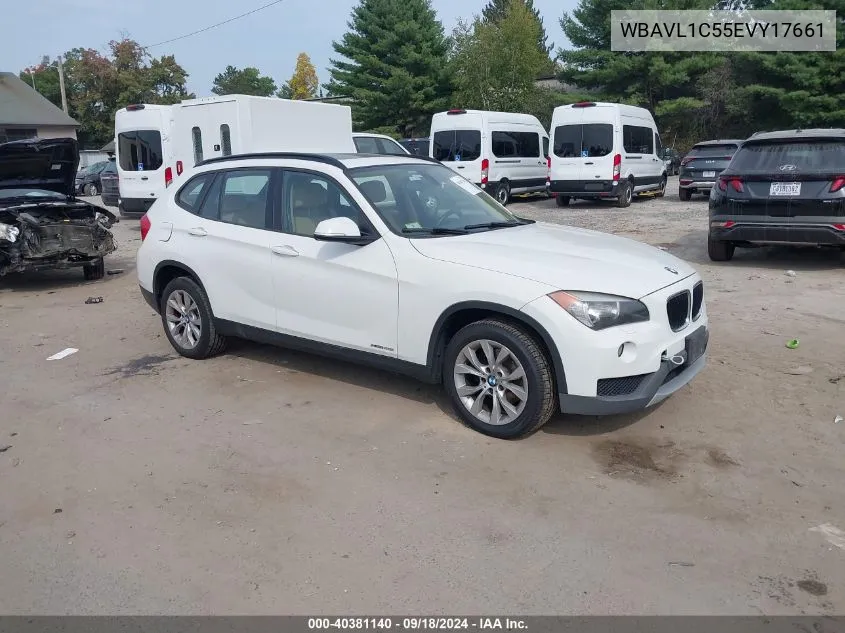 2014 BMW X1 xDrive28I VIN: WBAVL1C55EVY17661 Lot: 40381140