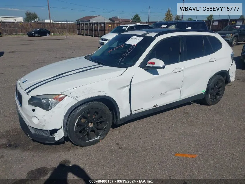 WBAVL1C58EVY16777 2014 BMW X1 xDrive28I