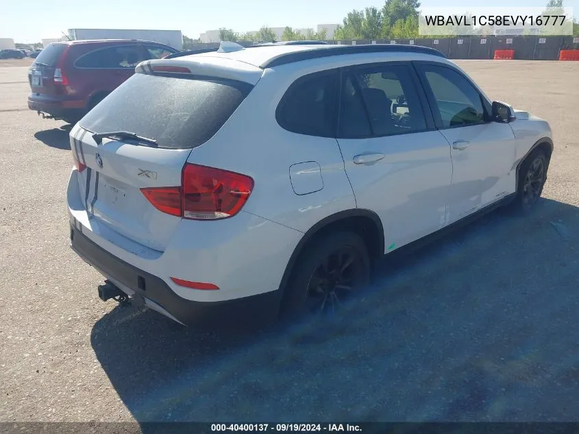 WBAVL1C58EVY16777 2014 BMW X1 xDrive28I