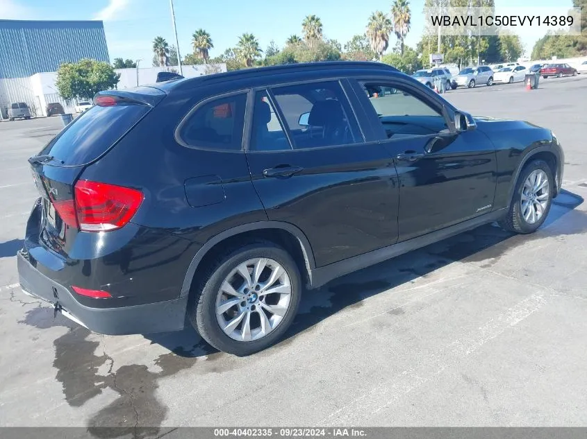 2014 BMW X1 xDrive28I VIN: WBAVL1C50EVY14389 Lot: 40402335