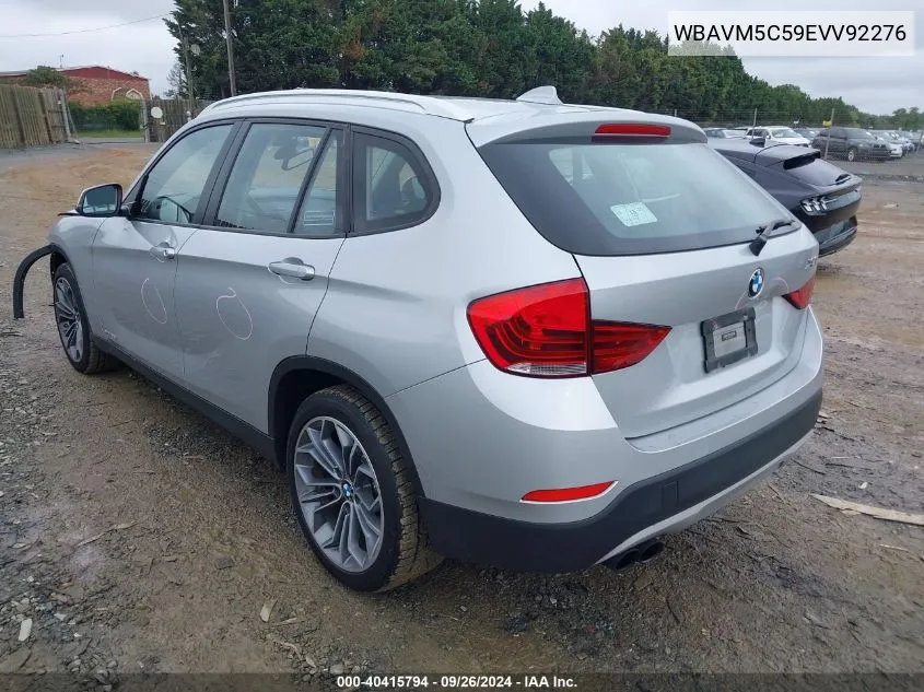 2014 BMW X1 xDrive35I VIN: WBAVM5C59EVV92276 Lot: 40415794