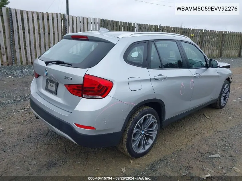 2014 BMW X1 xDrive35I VIN: WBAVM5C59EVV92276 Lot: 40415794