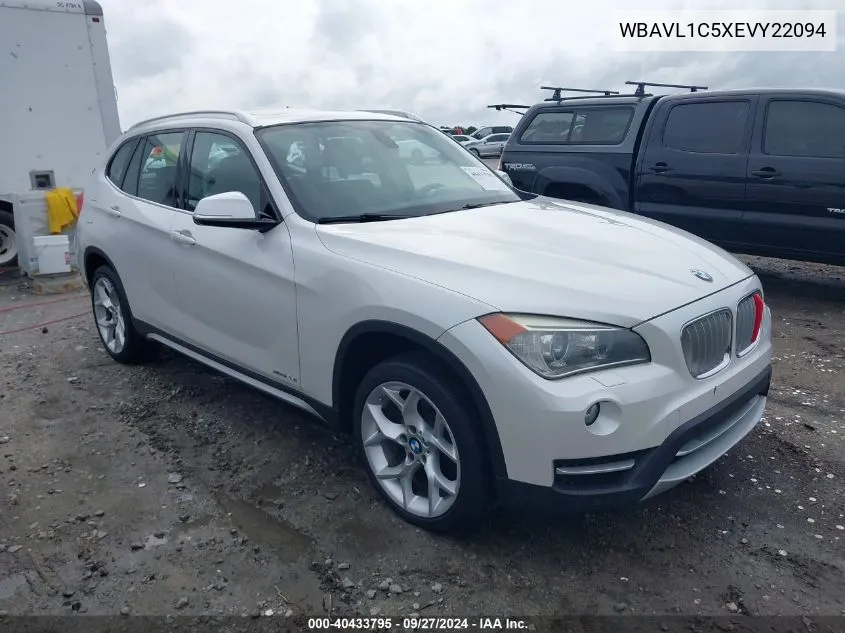 WBAVL1C5XEVY22094 2014 BMW X1 xDrive28I