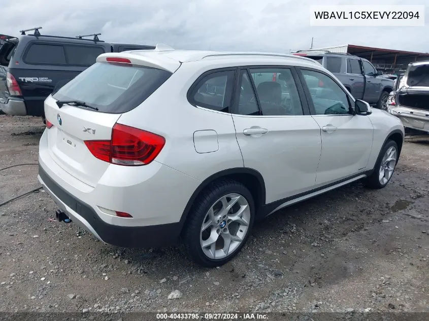 WBAVL1C5XEVY22094 2014 BMW X1 xDrive28I