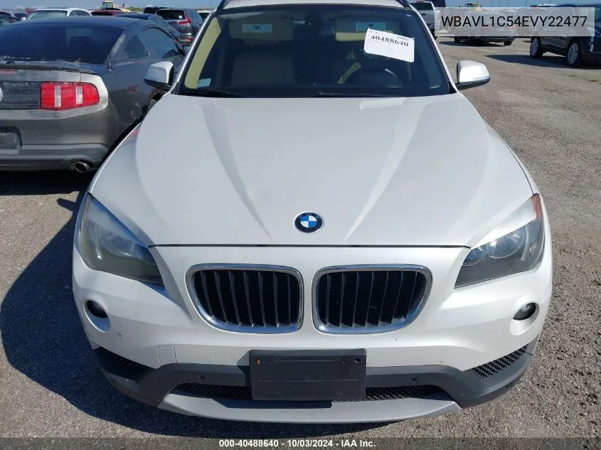 2014 BMW X1 xDrive28I VIN: WBAVL1C54EVY22477 Lot: 40488640