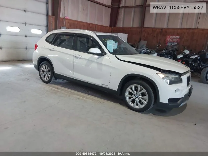 2014 BMW X1 xDrive28I VIN: WBAVL1C55EVY15537 Lot: 40535472