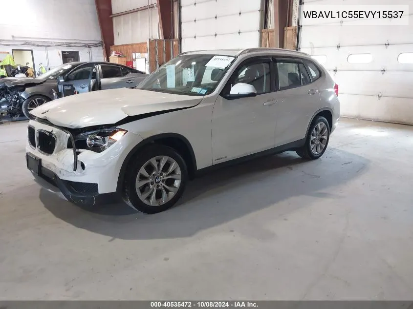 2014 BMW X1 xDrive28I VIN: WBAVL1C55EVY15537 Lot: 40535472