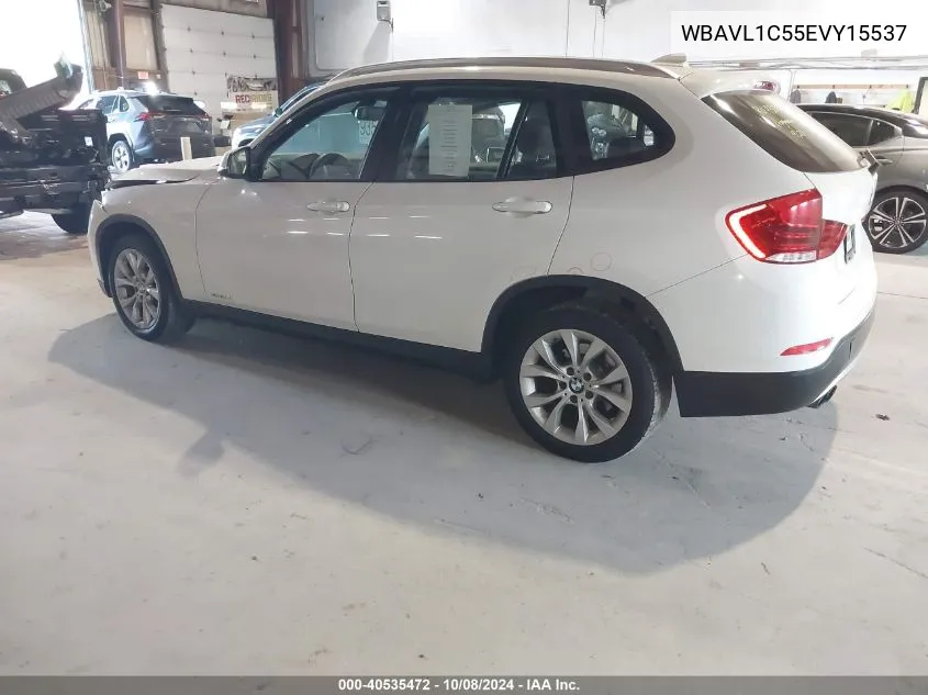 2014 BMW X1 xDrive28I VIN: WBAVL1C55EVY15537 Lot: 40535472