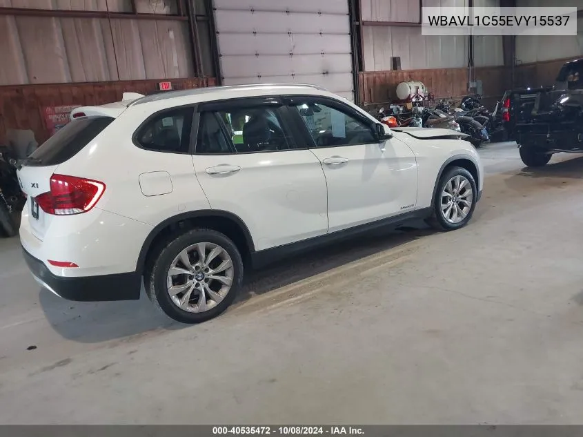 2014 BMW X1 xDrive28I VIN: WBAVL1C55EVY15537 Lot: 40535472