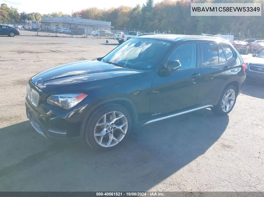 WBAVM1C58EVW53349 2014 BMW X1 Sdrive28I