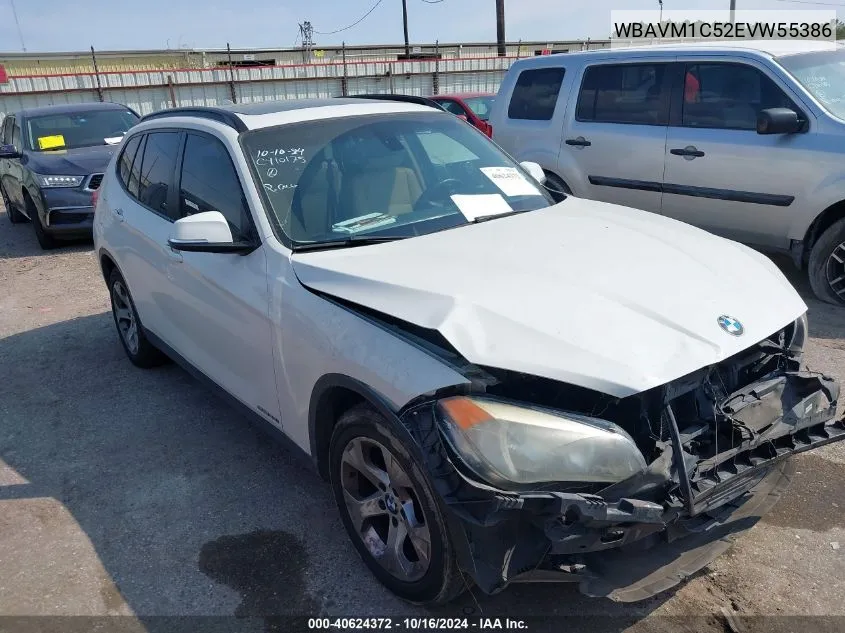 WBAVM1C52EVW55386 2014 BMW X1 Sdrive28I