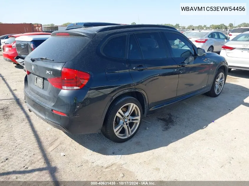 2014 BMW X1 Sdrive28I VIN: WBAVM1C53EVW54456 Lot: 40631435