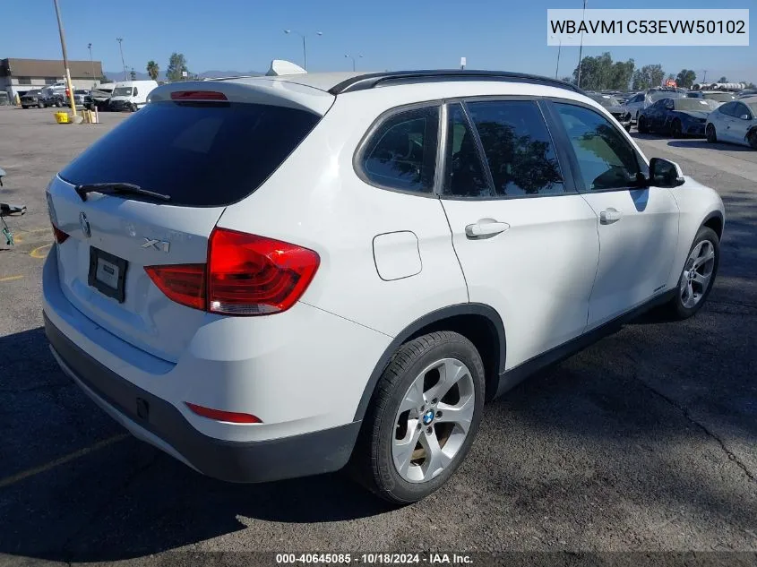 WBAVM1C53EVW50102 2014 BMW X1 Sdrive28I