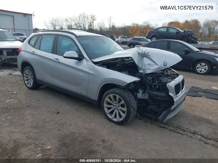 2014 BMW X1 xDrive28I VIN: WBAVL1C57EVY21579 Lot: 40685381