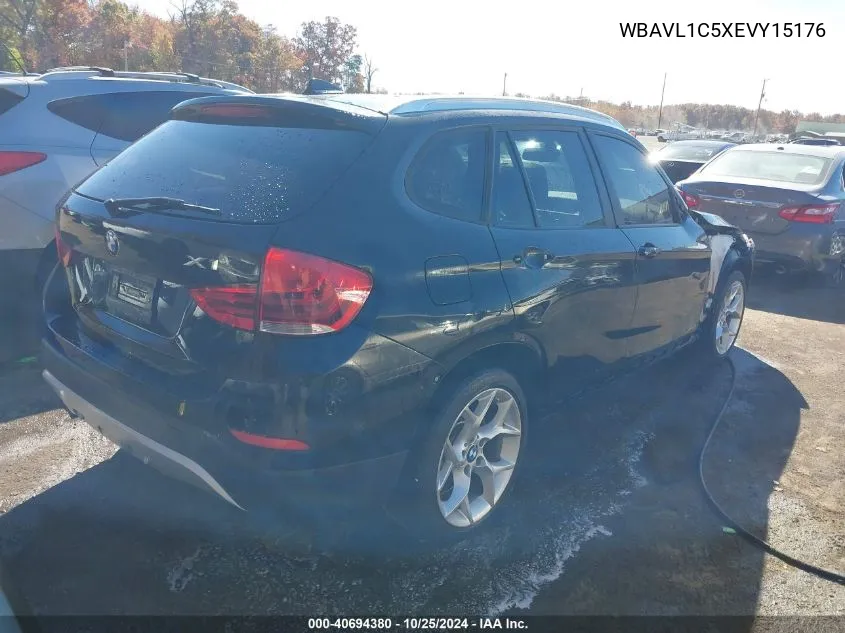 2014 BMW X1 xDrive28I VIN: WBAVL1C5XEVY15176 Lot: 40694380