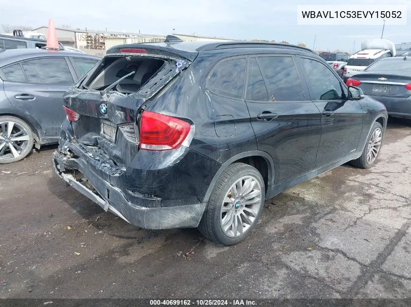 2014 BMW X1 xDrive28I VIN: WBAVL1C53EVY15052 Lot: 40699162