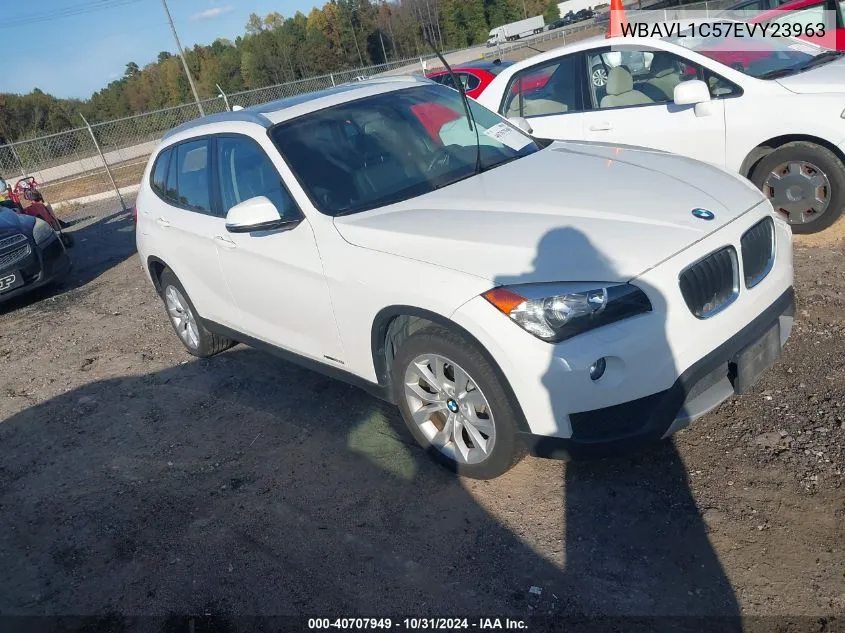 2014 BMW X1 xDrive28I VIN: WBAVL1C57EVY23963 Lot: 40707949