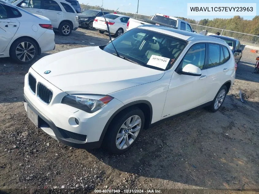 2014 BMW X1 xDrive28I VIN: WBAVL1C57EVY23963 Lot: 40707949